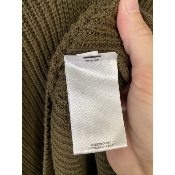 Express Chunky Knit Sweater Womens Small Relaxed Oversized Casual Cozy Office - Picture 4 of 10